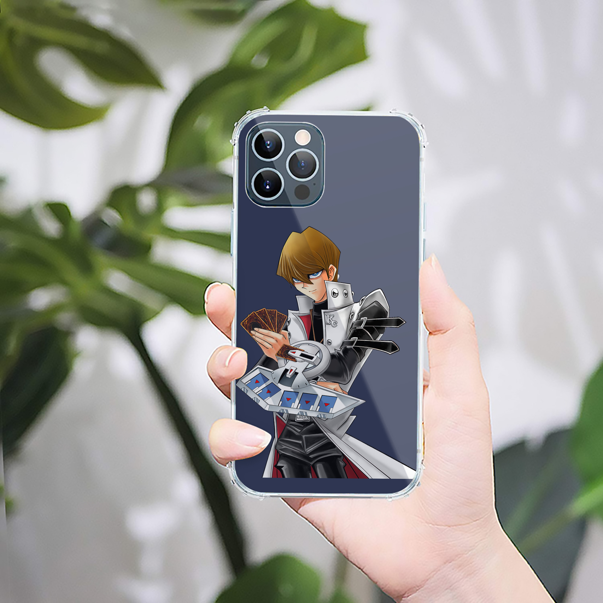 （画像用） 遊☆戯☆王 Yu-Gi-Oh! 【iPhone 12シリーズ対応】透明スマホケース（クリアソフトケース）